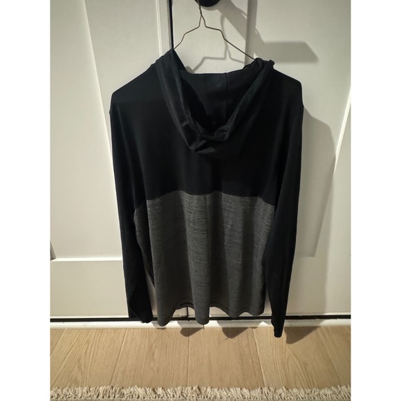 Under Armour Men's Black Heatgear 1/4 Zip Pullover Loose Fit Long Sleeve Shirt L - Picture 2 of 3